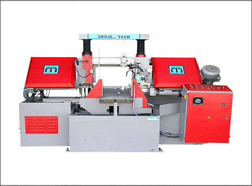 Double Column Band Saw Machine Nc Control With Servo Drive