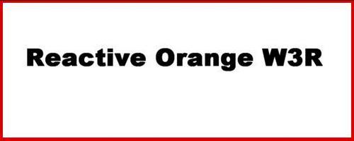 Reactive Orange Color W3r