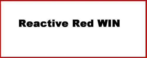 Reactive Red Win Dye