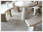 Sandstone Garden Table