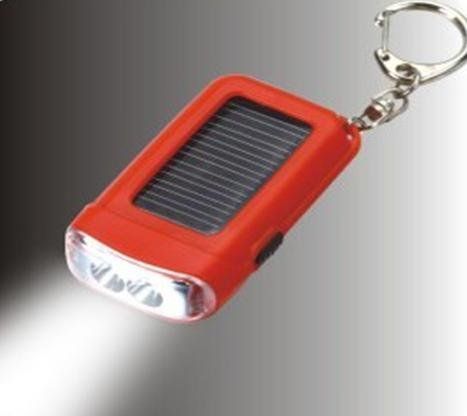 Solar LED Keychain