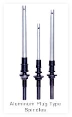 Aluminum Plug Type Spindle