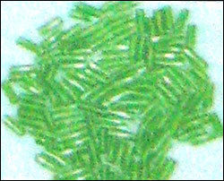 Green Color Glass Beads