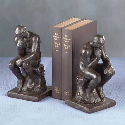 Alab. Thinker Bookends