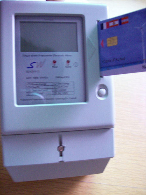 Single Phase Prepayment Energy Meter