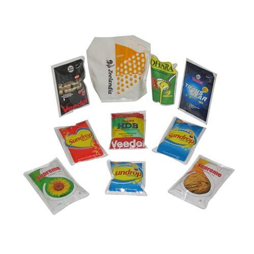 Packing Pouches For Edible Oil