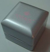 Silver Semi Gloss Ring Box