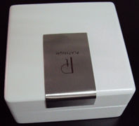 White Satin Finish Earring Boxes