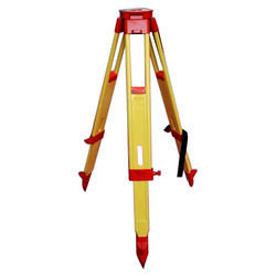 Wooden Telescopic Tripods - Premium Quality Hardwood, Durable and Stable Support for Surveying Instruments 