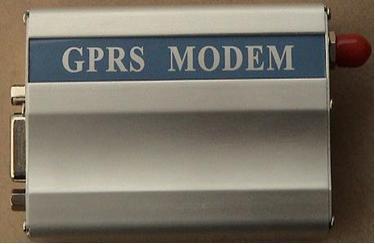 GPRS Modem - Aluminium Casing, 98x54x25mm | Dual Band 900/1800 MHz, High Sensitivity Antenna, 115.2 Kbps Transmitting Speed, RS232 Interface