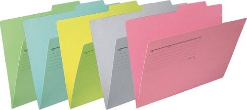 Paper Index File - Heavyweight Colored Manilla, A4/FC Size, Endurable and Eco-Friendly Design, Available in Various Colors