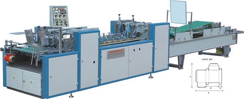 Automatic Carton Box Pasting Machine