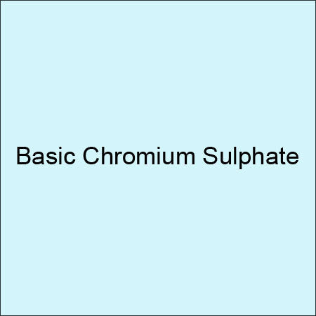 Basic Chromium Sulphate