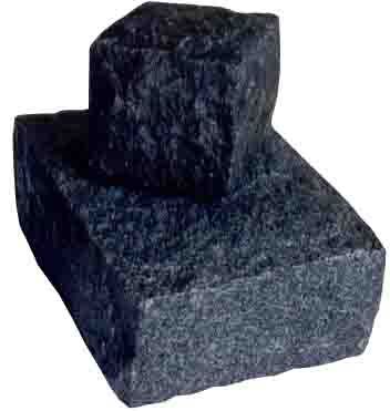 Black Color Cobble Stones G K Granites Private Limited Old No