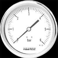 Ss Case Brass Pressure Gauge