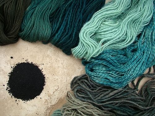 Blue Yarn Dye Powder