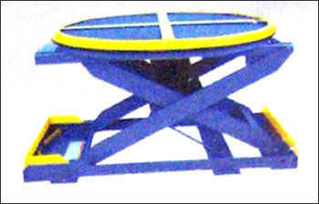 Electro Hydraulic Scissor Lift With Rotating Platform