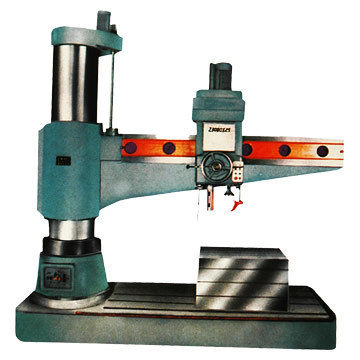 Radial Drilling Machine - Max Drilling Diameter 80mm, 2500mm Vertical Reach | Versatile Operation for Drilling, Boring, Tapping, and Reaming