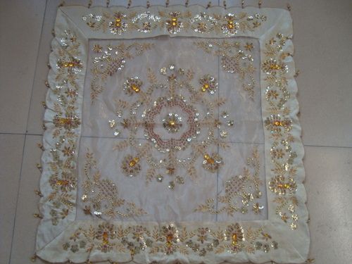 Beaded Table Cloth