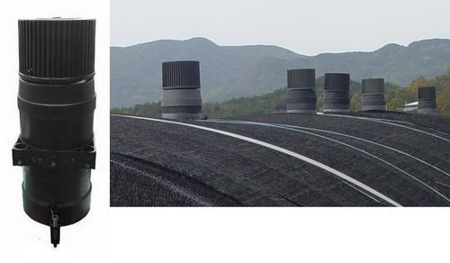 इकोइंग ऑटो नियंत्रित गैर-पावर वेंटिलेटर