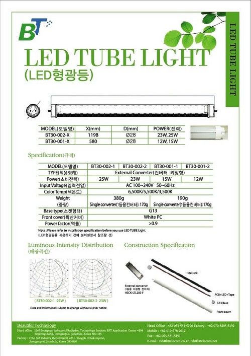 Led Lamp & Led Tube Light