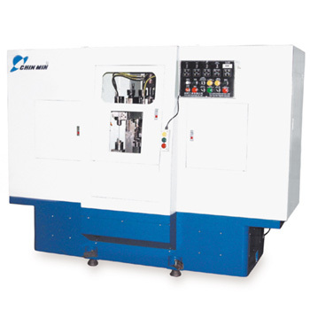 4-Station Rotary Drilling And Tapping Machine - Steel, Blue, 20s Cycle Time | High Speed, Precise Drilling, Efficient Tapping, Four Stations