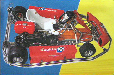 4.5 Bhp Kinetic- Single Seat Kart