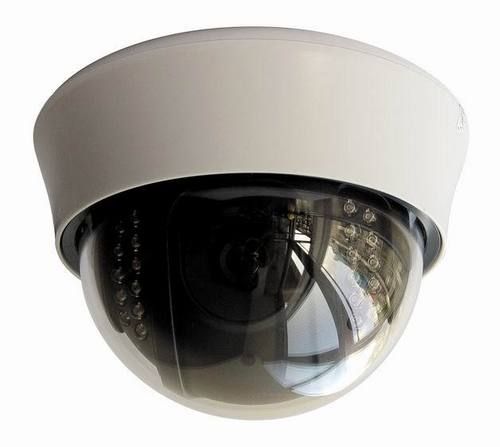 Indoor IR Dome Camera - 13" Color Sony 540TVL, 22 Infrared LEDs, 3.6mm/6mm/8mm Focus Lens