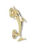 Brass Dolphin Door Knockers