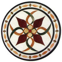 Round Shape Elegant Marble Tiles