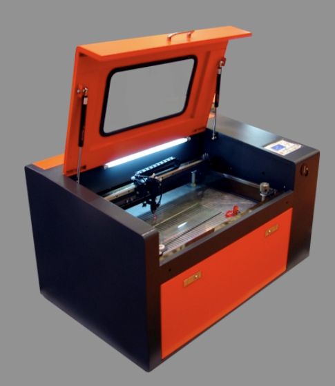 Laser Cutting And Engraving Machine - 50W Hermetic CO2 Tube, 500x300mm Working Area | 1500mm/s Max Speed, 4500dpi Resolution