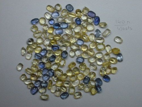 Yellow And Blue Sapphire