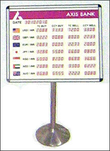 Foreign Exchange Rate Display