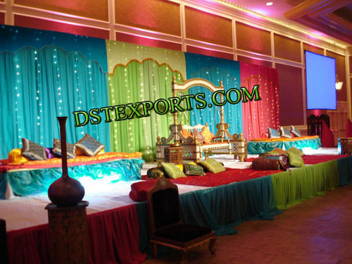 Indian Wedding Colourful Stage With Swing D S T Exports 212