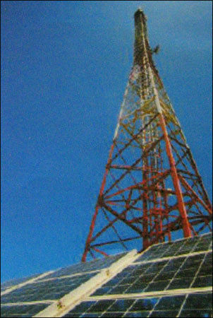 Solar Integrated Telecom Base Station