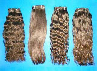 machine weft hair