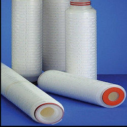 Pleated Filter Cartridge - Meltblown Polypropylene Media, High Surface Area for Efficient Particle Removal, ISO 9001 Certified for Food and Pharmaceutical Applications