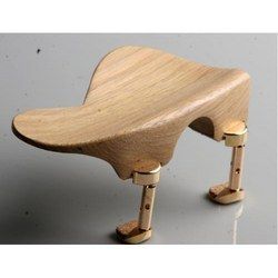 Violin Chinrest Ohrenform Teak