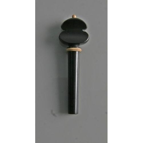 Violin Peg Zans Ebony White Ball