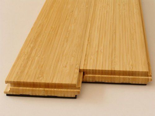 Click System Vertical Natural Bamboo Flooring