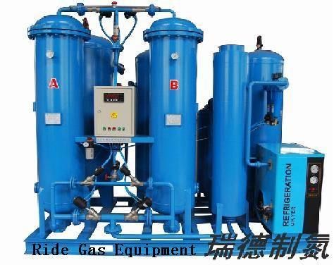 Nitrogen Generator - Compressed Air Drying Purification System, PSA Nitrogen Separation & Purification