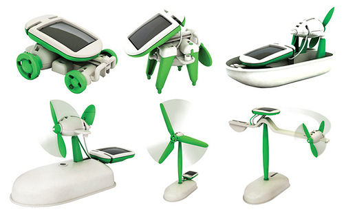 6 In 1 Educational Solar Toy Kit Robot