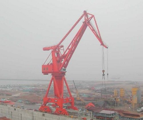 Level Luffing Portal Crane