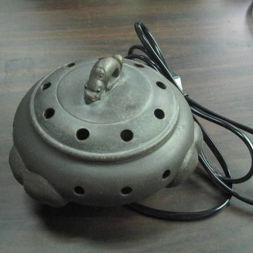 Electric Purple Clay Incense Burner