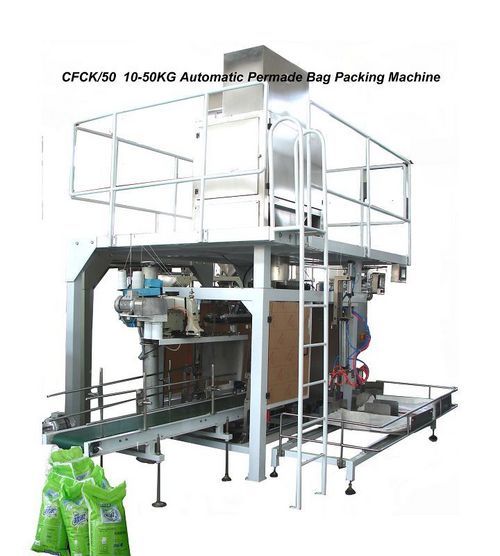 Gfck/50 Automatic Bag Feeding Packing Machine