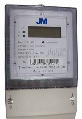 Two Phase Energy Meter