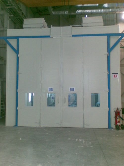 Bottom Suction Dry Type Spray Painting Booths