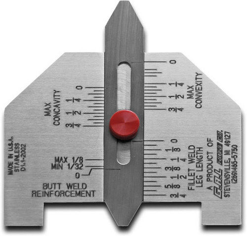 Automatic Weld Size Weld Gauge