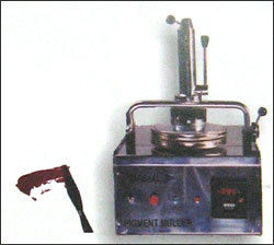 Automatic Pigment Muller (Pressure By Spring Loaded Cartridge)