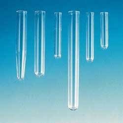 glass test tubes